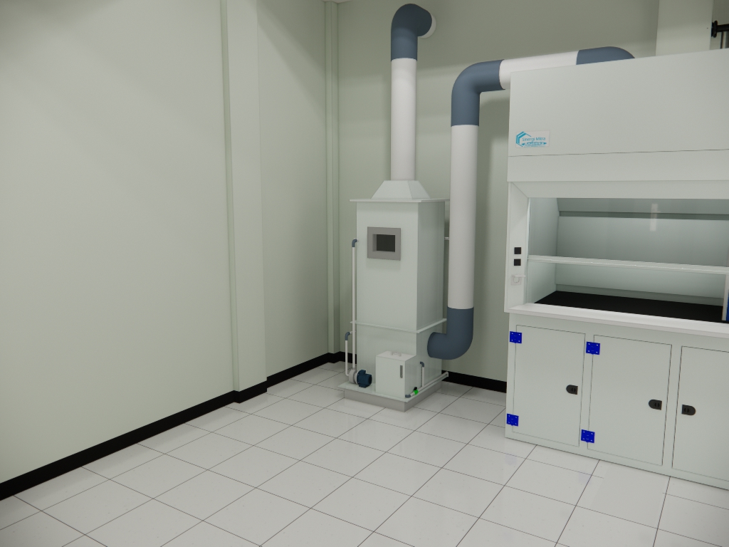 Acid Gas Scrubber : bagian-bagian dan pinsip kerjanya